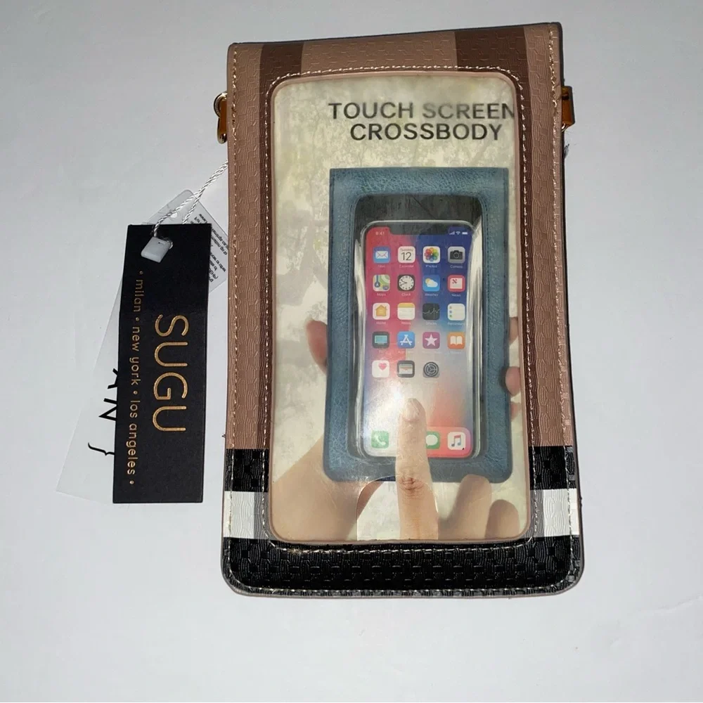 SUGU vegan Touch Screen Crossbody